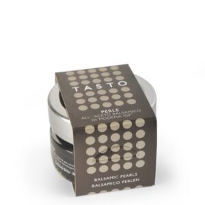 Dose mit Tasto Balsamico Perlen Kaviar